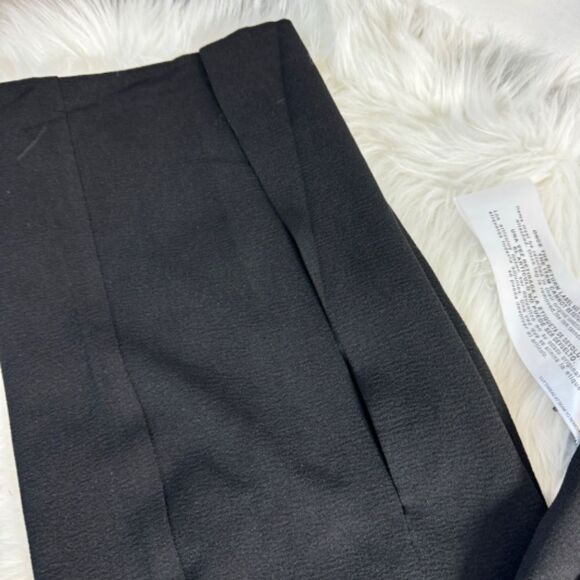 Dress The Population Ashton Black Wide Leg Cutaway Pants Sz XXS - Picture 3 of 11